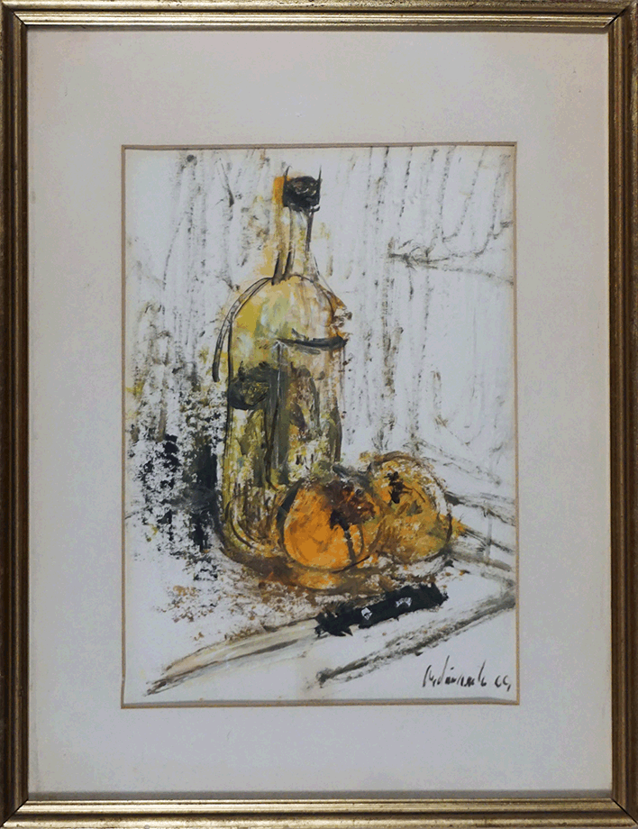 Trees in streetlight